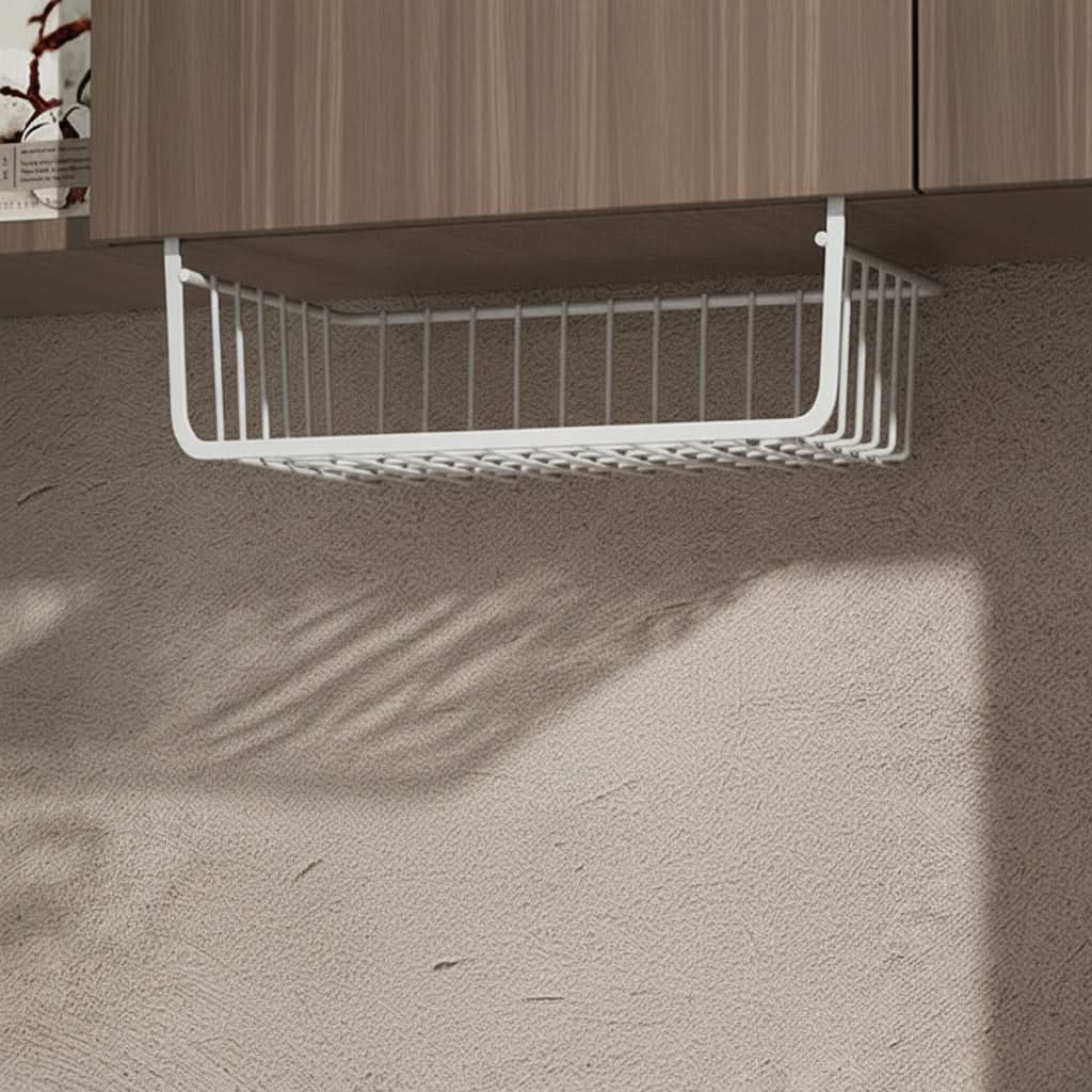 Hanging Basket Organizer Reinforced Metal Space-Saving