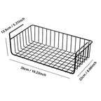 Hanging Basket Organizer Reinforced Metal Space-Saving