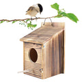 Hanging Birdhouse Solid Wood Side Cleaning Door