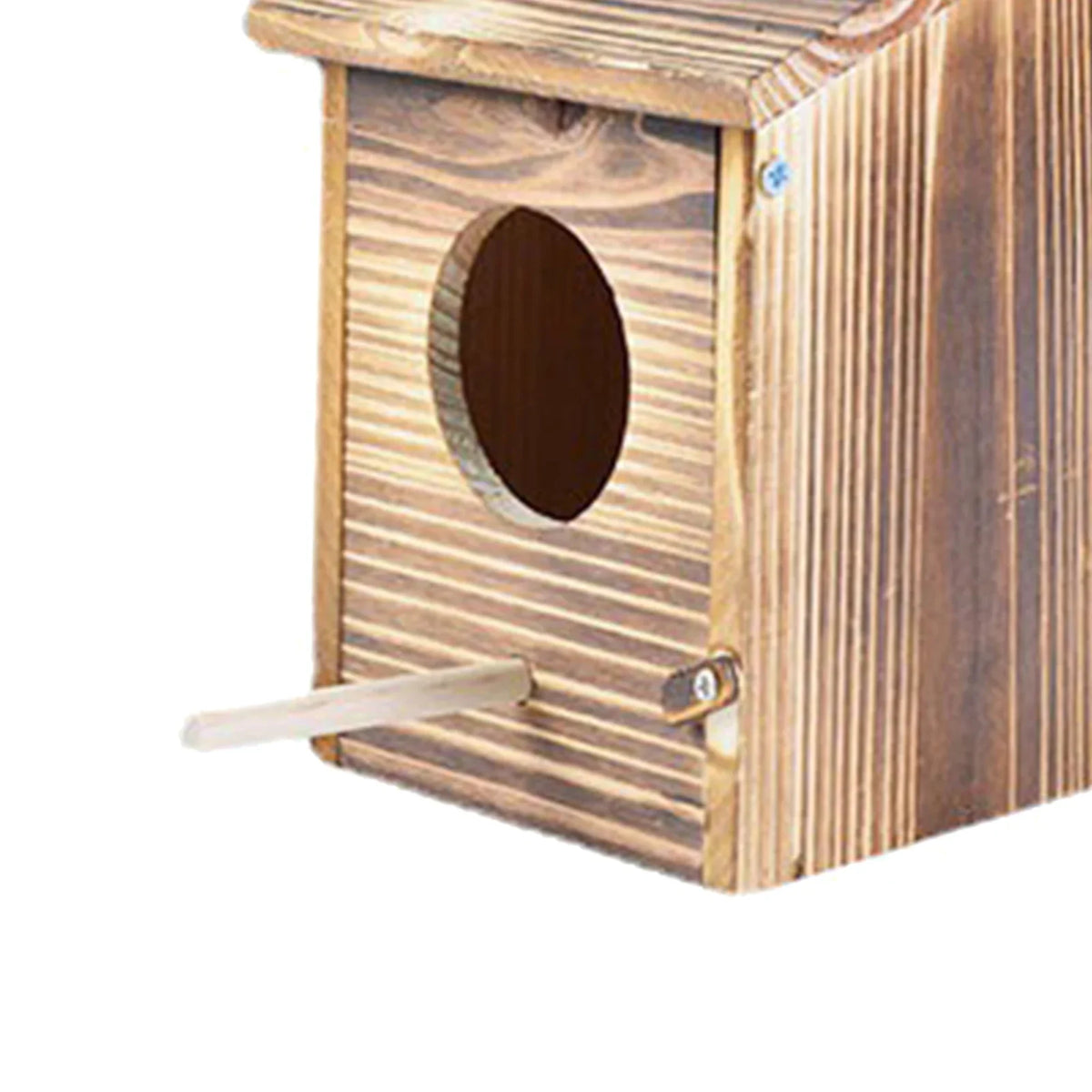 Hanging Birdhouse Solid Wood Side Cleaning Door