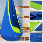 Hanging Chair Cotton Blend Lightweight Indoor & Outdoor