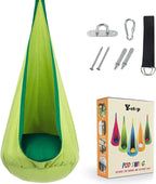 Hanging Chair Cotton Blend Lightweight Indoor & Outdoor