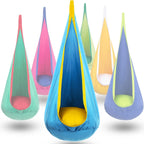 Hanging Chair Cotton Blend Lightweight Indoor & Outdoor