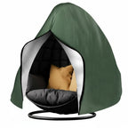 Hanging Chair Cover Waterproof UV-Resistant Zipper Closure
