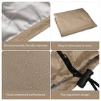 Hanging Chair Cover Waterproof UV-Resistant Zipper Closure