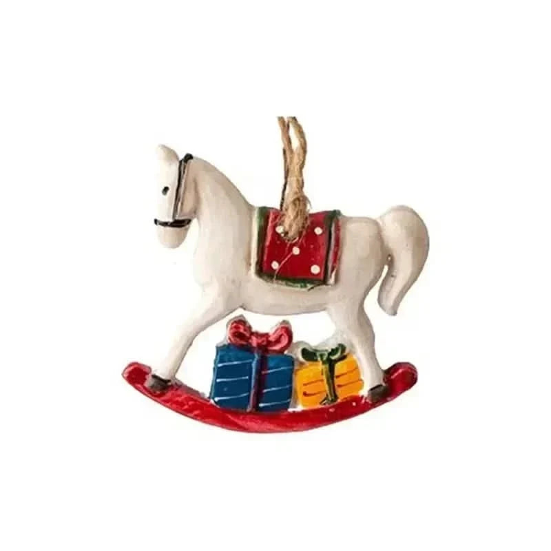 Hanging Christmas Stockings Moose & Tree Set of 2