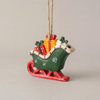 Hanging Christmas Stockings Moose & Tree Set of 2