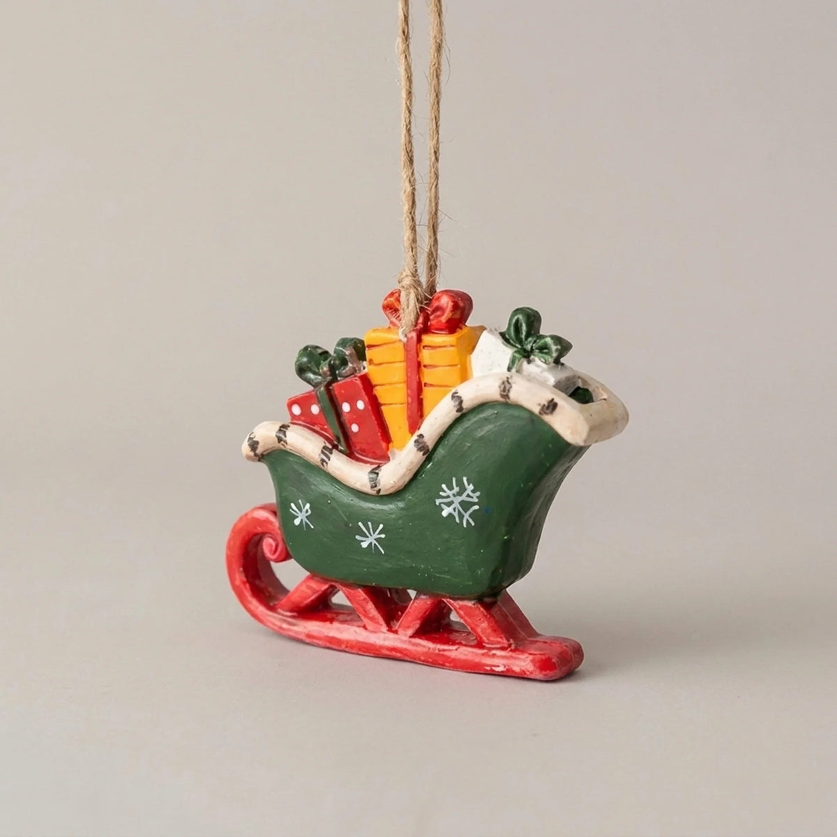 Hanging Christmas Stockings Moose & Tree Set of 2