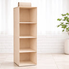 Hanging Closet Organizer Lightweight Fabric 3-5 Levels & Drawer