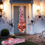 Hanging Cocoon Corpse 59-Inch Realistic Warm Lights