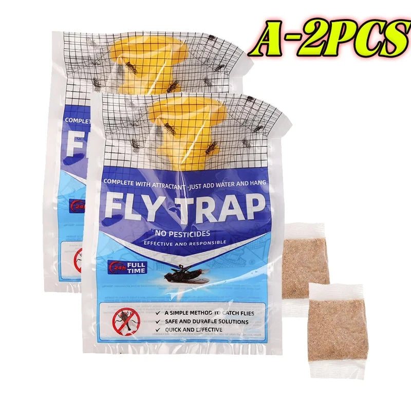 Hanging Fly Trap Disposable Water Soluble Bait
