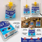 Hanging Fly Trap Disposable Water Soluble Bait