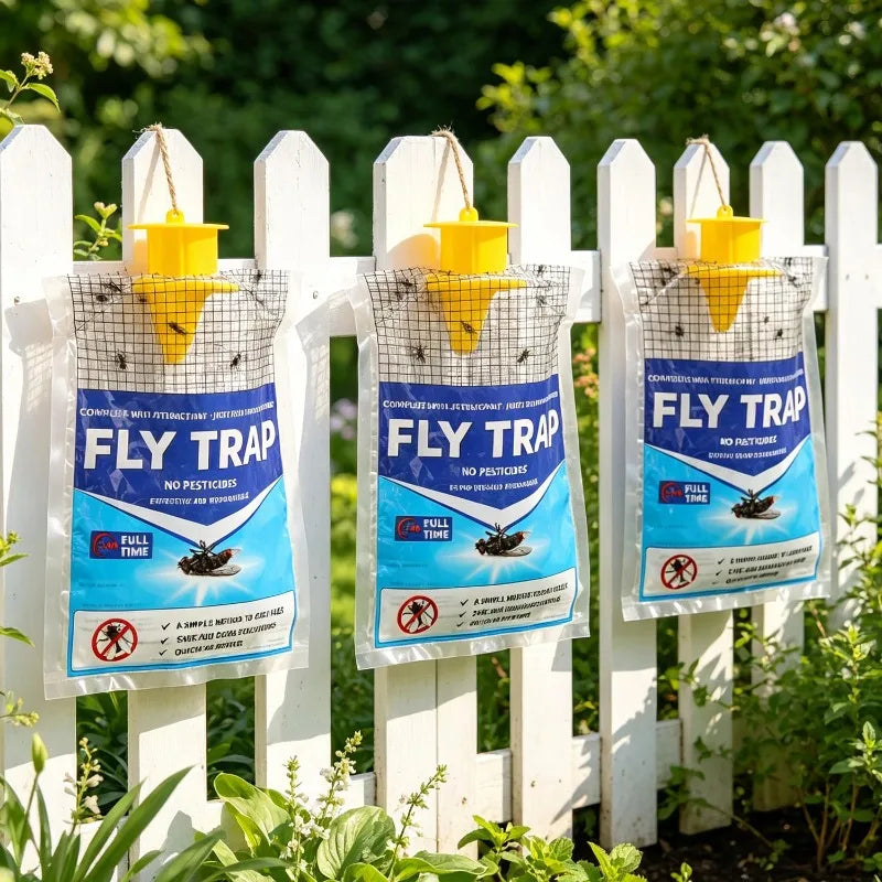 Hanging Fly Trap Disposable Water Soluble Bait