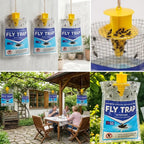 Hanging Fly Trap Disposable Water Soluble Bait