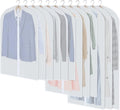 Hanging Garment Covers Full-Length Zipper Water-Resistant PEVA
