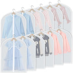 Hanging Garment Covers Full-Length Zipper Water-Resistant PEVA