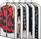 Hanging Garment Covers Full-Length Zipper Water-Resistant PEVA