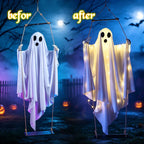 Hanging Ghost 61 Inch Warm LED Weather-Resistant