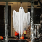 Hanging Ghost Decoration LED Lightweight Fabric Indoor/Outdoor