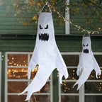 Hanging Ghost Decoration Large Tear-Resistant Fabric & LED Option