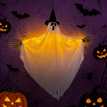 Hanging Ghost Decoration Realistic LED Lit Draped Fabric