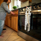 Hanging Hand Towel Microfiber Quick-Dry Cat Print
