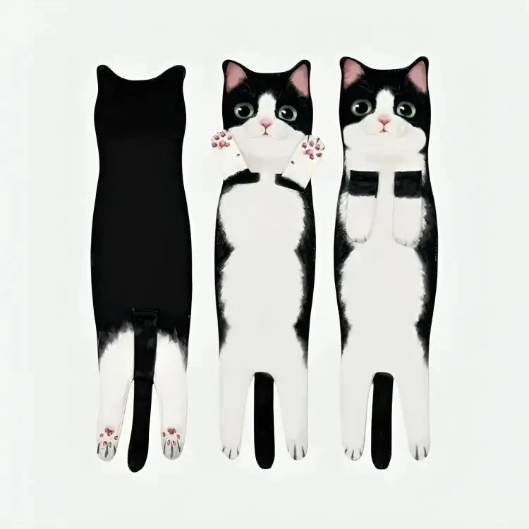 Hanging Hand Towel Microfiber Quick-Dry Cat Print