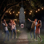 Hanging Horror Figure LED Eyes & Eerie Sound Battery-Operated