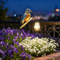 Hanging Lantern Hummingbird Design Solar-Powered & Weatherproof
