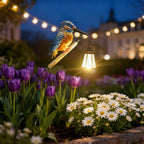 Hanging Lantern Hummingbird Design Solar-Powered & Weatherproof