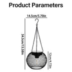 Hanging Lantern Solar Weatherproof Automatic