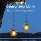 Hanging Lantern Solar Weatherproof Automatic