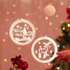 Hanging Light LED Snowman Design Indoor Outdoor