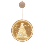 Hanging Light LED Snowman Design Indoor Outdoor