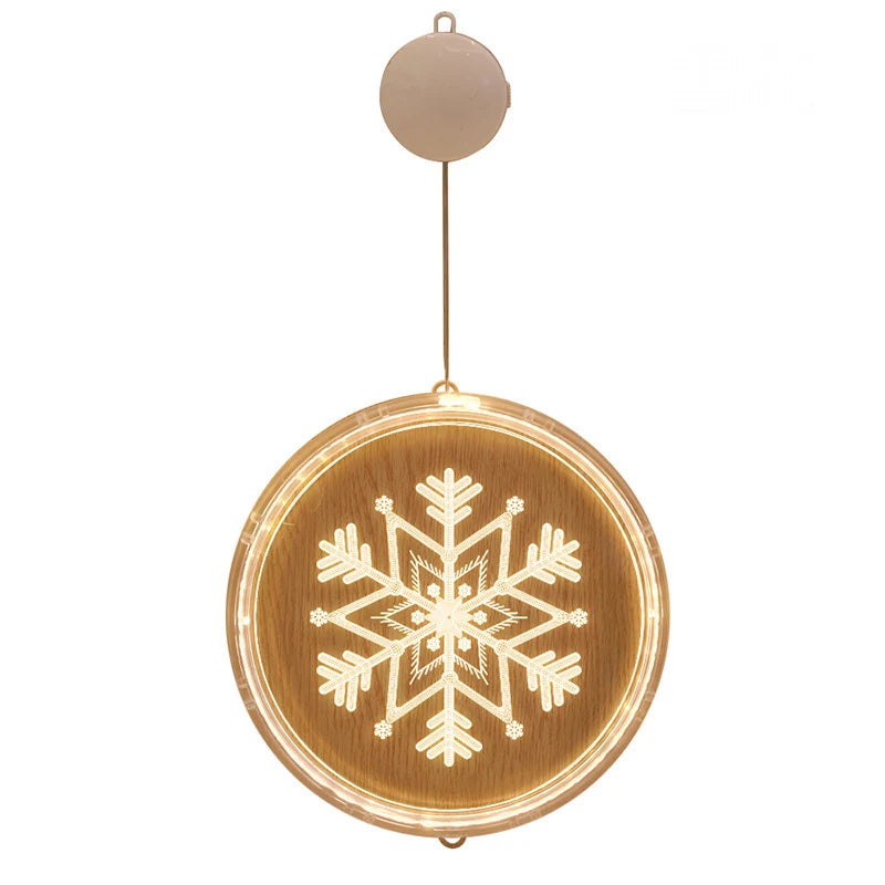 Hanging Light LED Snowman Design Indoor Outdoor