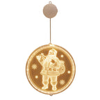 Hanging Light LED Snowman Design Indoor Outdoor
