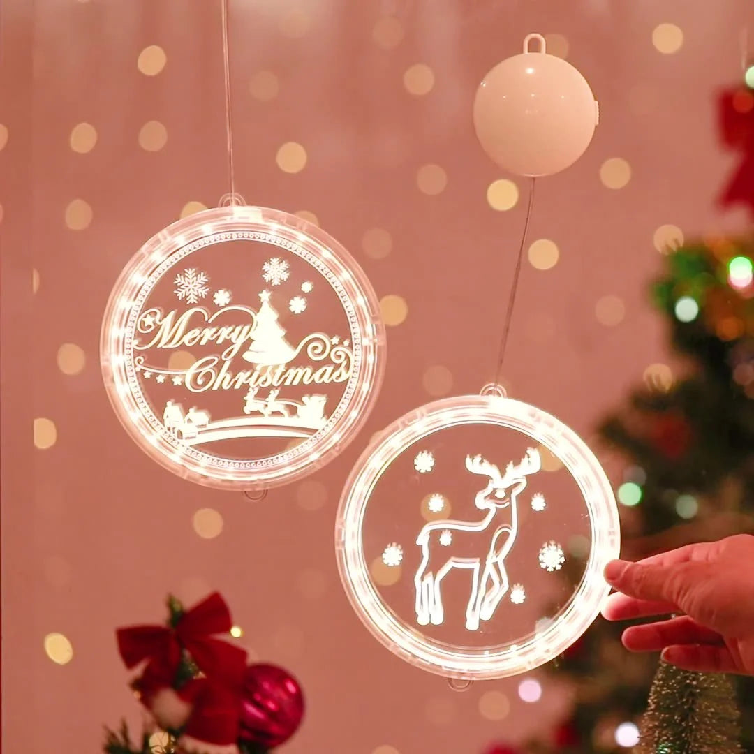 Hanging Light LED Snowman Energy-Efficient Indoor & Outdoor