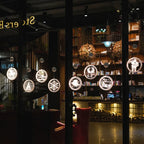Hanging Light LED Snowman Energy-Efficient Indoor & Outdoor