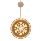 Hanging Light LED Snowman Energy-Efficient Indoor & Outdoor