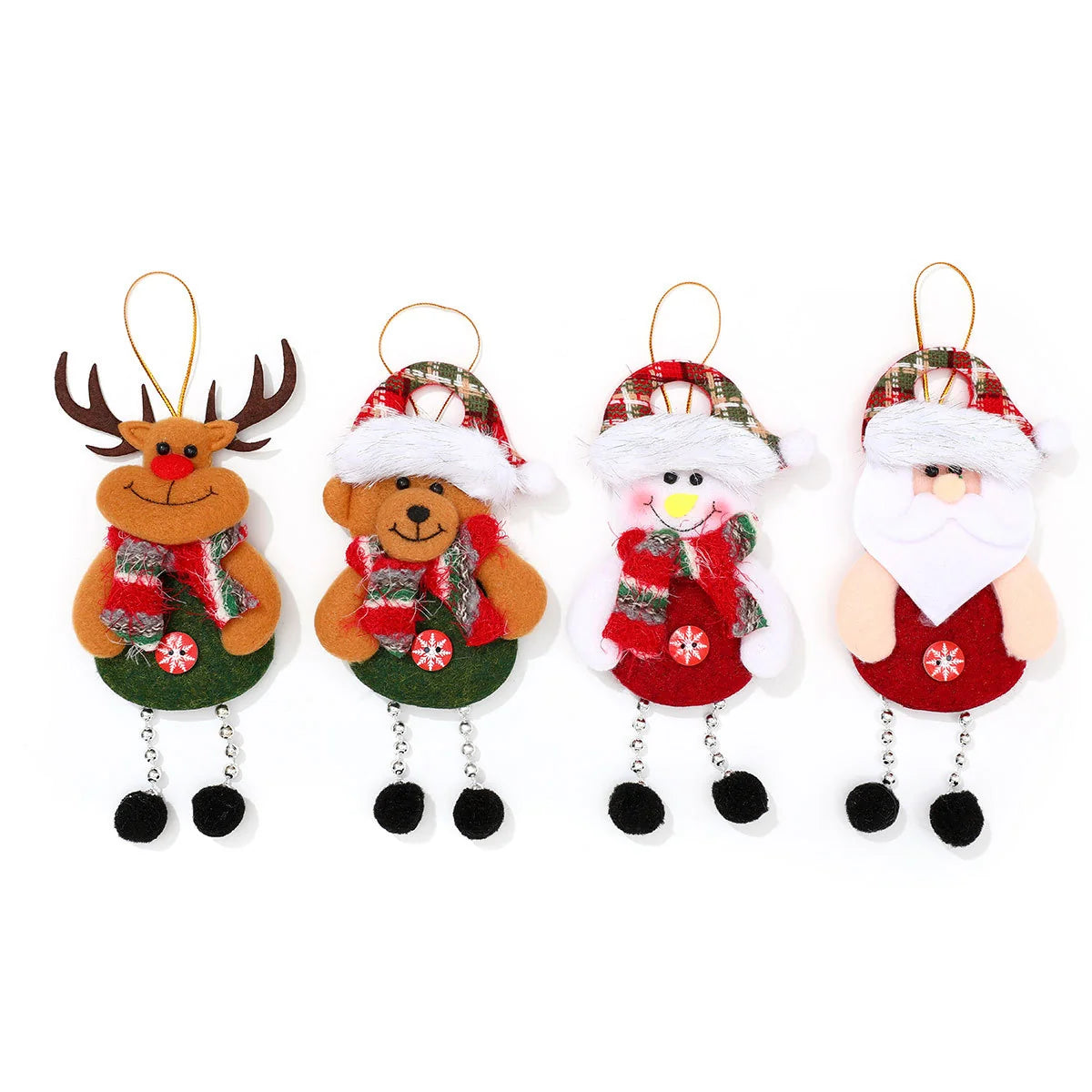 Hanging Ornament Handcrafted Fabric Assorted Characters
