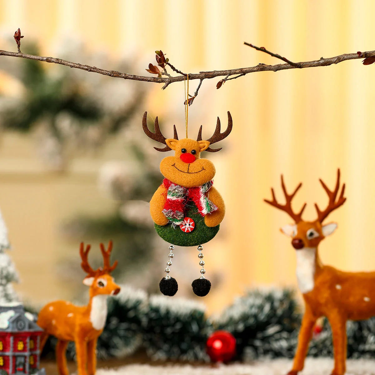 Hanging Ornament Handcrafted Fabric Assorted Characters