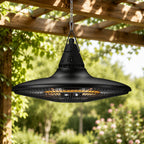 Hanging Patio Heater 1500W Infrared Weatherproof Remote Control