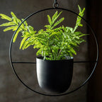 Hanging Plant Pot Floating Metal Ring & Anti-Rust Coating