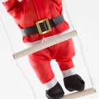 Hanging Santa Figure 10 Inch Indoor Outdoor