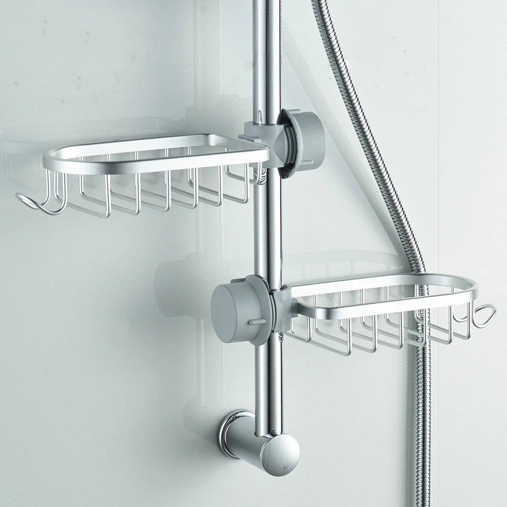 Hanging Shower Rack Perforated Aluminum Quick-Drying