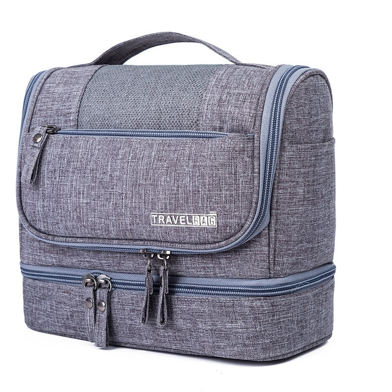 Hanging Toiletry Bag Large Capacity Leakproof Nylon