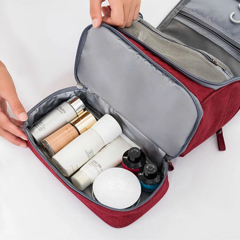 Hanging Toiletry Bag Large Capacity Leakproof Nylon