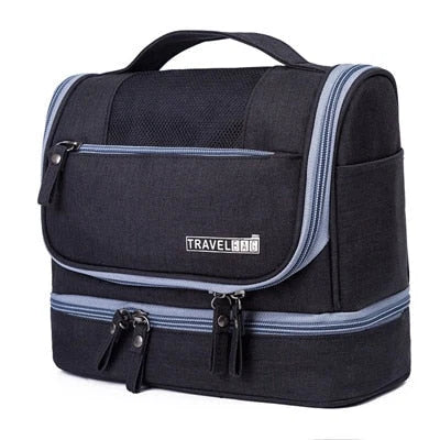 Hanging Toiletry Bag Large Capacity Leakproof Nylon