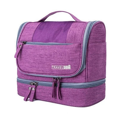 Hanging Toiletry Bag Large Capacity Leakproof Nylon