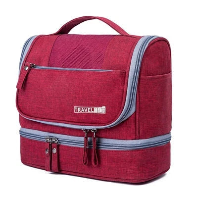 Hanging Toiletry Bag Large Capacity Leakproof Nylon